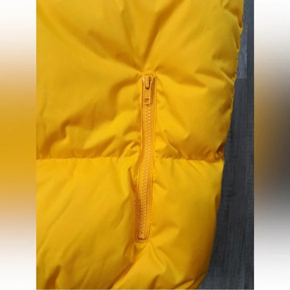 Nike PrimaLoft 🔥 Sportswear Club Water Repellent Yellow Puffer Vest FB7373-739 - Picture 9 of 13